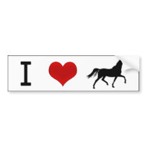 I Heart Horses bumper stickers by BryonTiffDesign I Heart Horses bumper stickers