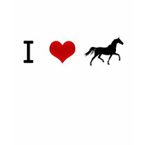 I heart Horses t-shirts by BryonTiffDesign I heart Horses t-shirts