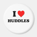 I Heart Huddles Refrigerator Magnet