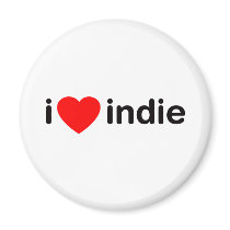 I Heart Indie magnets
