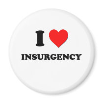 I Heart Insurgency Refrigerator Magnet