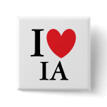 I Heart Iowa buttons