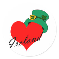 I Heart Ireland stickers