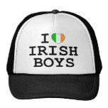 I Heart Irish Boys Mesh Hat