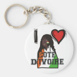 I HEART IVORY DOAST keychains