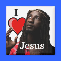 I heart jesus magnets