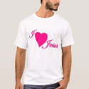 I Heart Jesus t-shirts