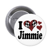 I Heart Jimmie Pinback Buttons