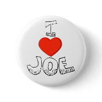 I Heart Joe -Button