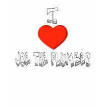 I Heart Joe The Plumber -T-Shirt