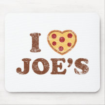 I Heart Joe's Mouse Pads