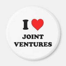 I Heart Joint Ventures Magnet