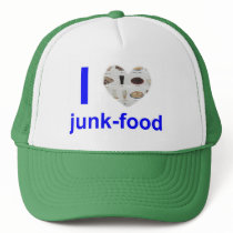 i heart junk-food hats