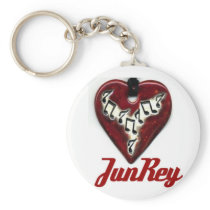 I Heart JunRey keychains