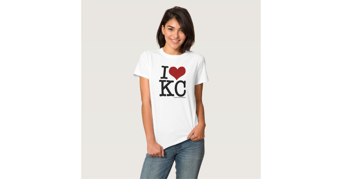 kc shirt with heart