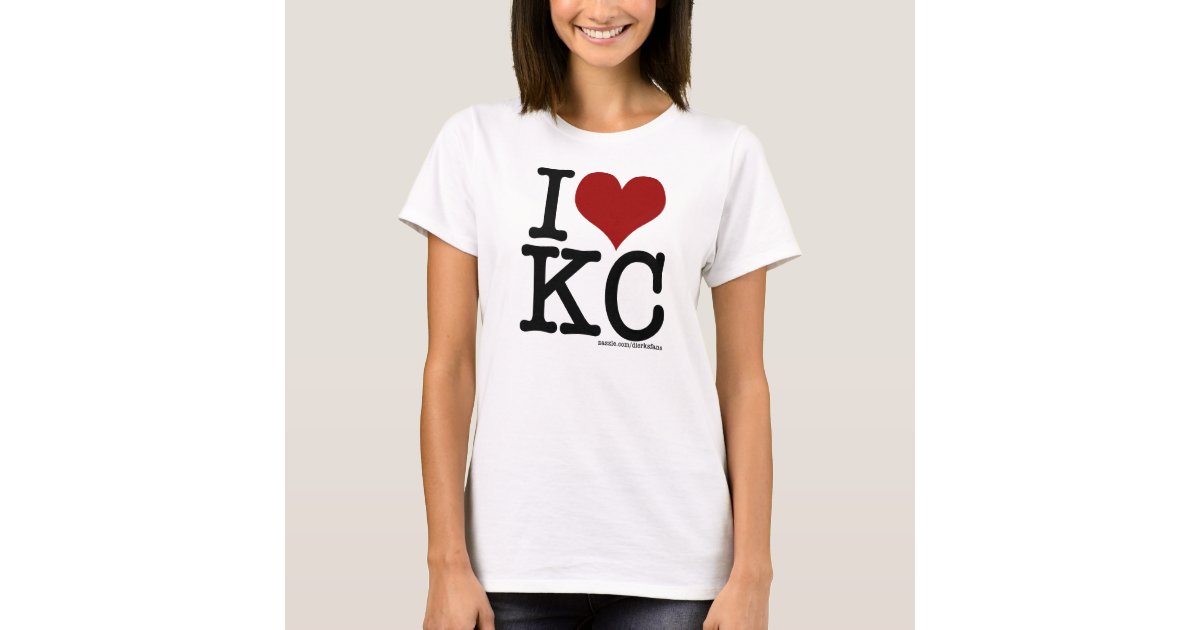 kc shirt with heart