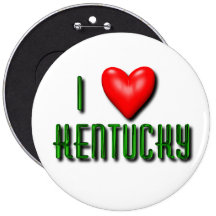 I Heart Kentucky Buttons