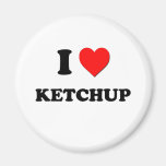 I Heart Ketchup Magnets