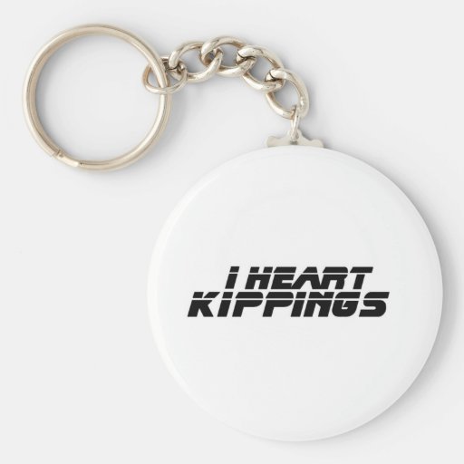 I Heart Kippings, do you? Key Chain