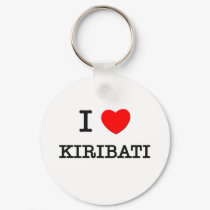 I HEART KIRIBATI keychains