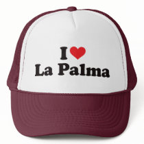 I Heart La Palma hats