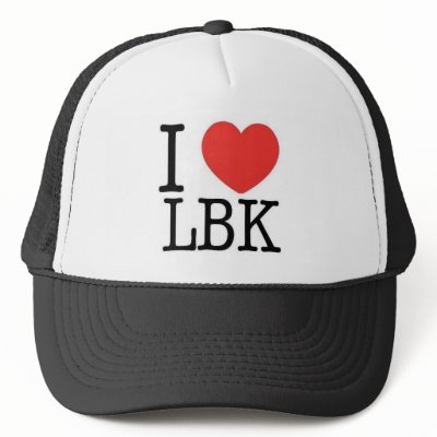 I heart LBK Trucker Hats by