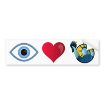 I Heart Liberty bumper stickers