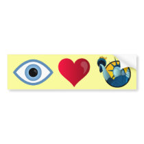 I Heart Liberty bumper stickers