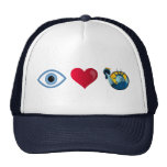 I Heart Liberty Mesh Hat