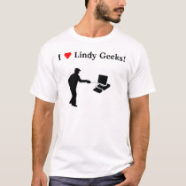 I heart Lindy Geeks! t-shirts