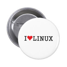 I Heart Linux 2 Buttons