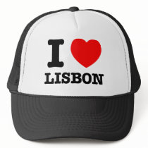 I Heart Lisbon Trucker Hats