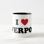 I Heart Liverpool England Mug