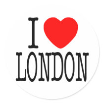 I HEART LONDON stickers by HandsomeDevil I HEART LONDON stickers