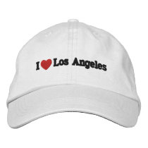 I Heart Los Angeles Embroidered Hat embroidered hats