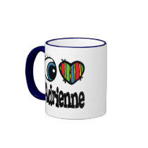 I Heart (Love) Adrienne Coffee Mugs