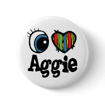 I Heart (Love) Aggie buttons by eyeheartnames I Heart (Love) Aggie buttons