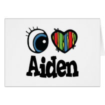 I Heart (Love) Aiden cards