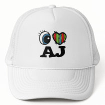 I Heart (Love) AJ hats by eyeheartnames I Heart (Love) AJ hats