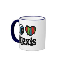 I Heart (Love) Alexis Coffee Mugs
