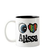 I Heart (Love) Alissa Mug