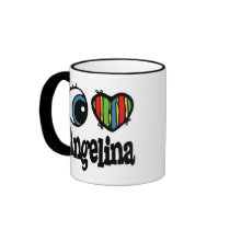 I Heart (Love) Angelina Mug