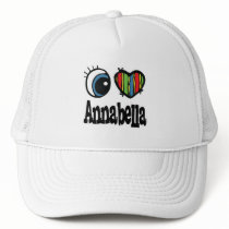 I Heart (Love) Annabella Trucker Hats