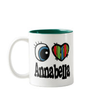 I Heart (Love) Annabella Coffee Mug