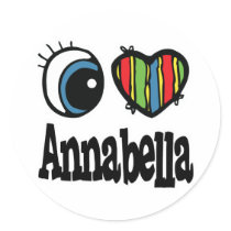 I Heart (Love) Annabella Sticker
