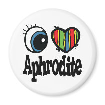 I Heart (Love) Aphrodite Magnets