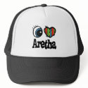 I Heart (Love) Aretha hats by eyeheartnames I Heart (Love) Aretha hats
