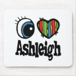 I Heart (Love) Ashleigh Mouse Mats