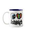 I Heart (Love) Ashleigh mugs by eyeheartnames I Heart (Love) Ashleigh mugs