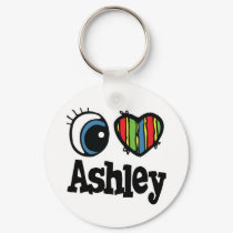 I Heart (Love) Ashley keychains by eyeheartnames I Heart (Love) Ashley keychains
